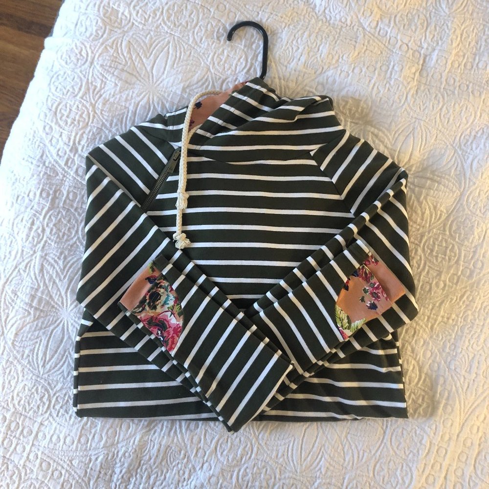 Mindy Mae's Market Double Hooded Sweatshirt